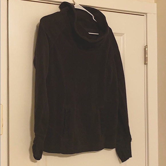 Unbranded Jackets & Blazers - 🆕 vintage black hand warmers satin / fleece cowl​